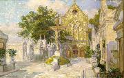 Robert Wadsworth Grafton Saint Roch Cemetery Chapel and Campo Santo oil painting picture wholesale
